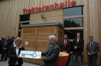 Eröffnung restaurierte Traktorenhalle in Blankenhain…