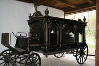 Restaurierter Leichenwagen in Blankenhain…